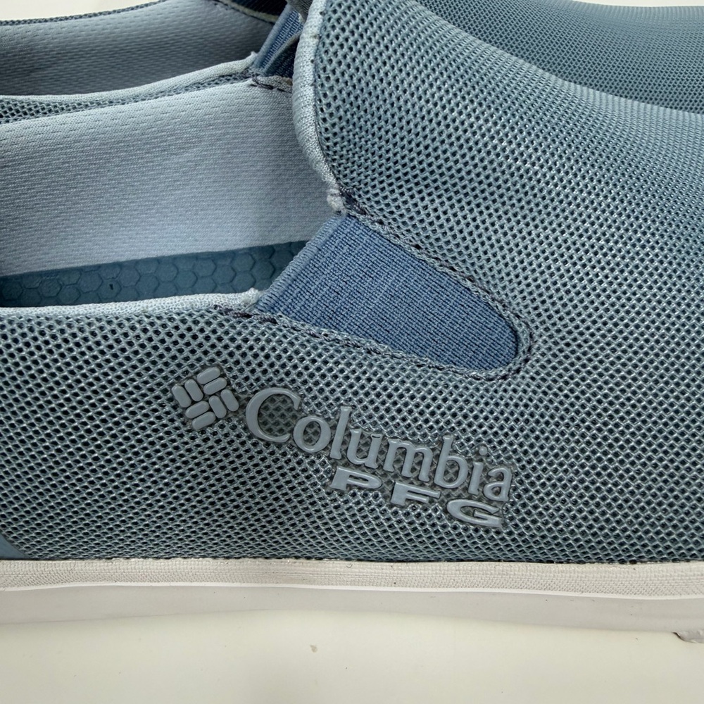 COLUMBIA PFG DORADO Blue SLIP-ON  Water Resistant Sneakers WOMENS‎ SZ.  9 NWT - Picture 6 of 11